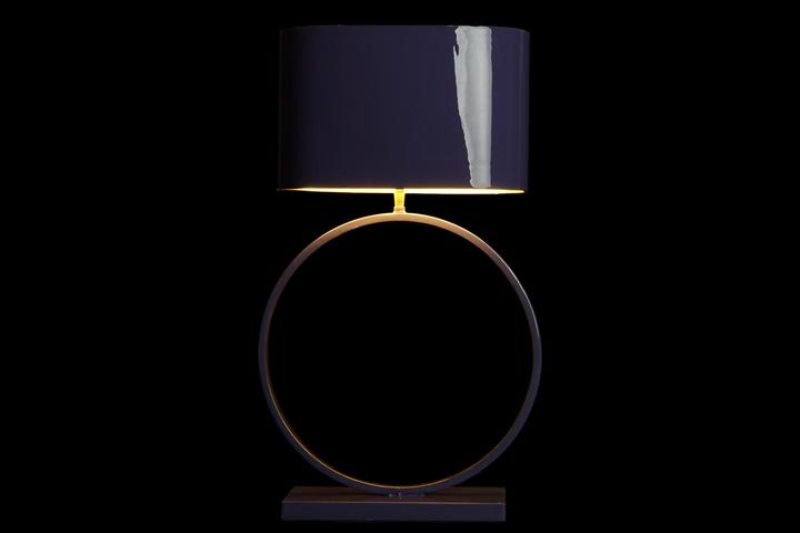 Actual product image DKD Home Decor Desk lamp Blue Iron 50 W (41 x 20 x 71 cm)
