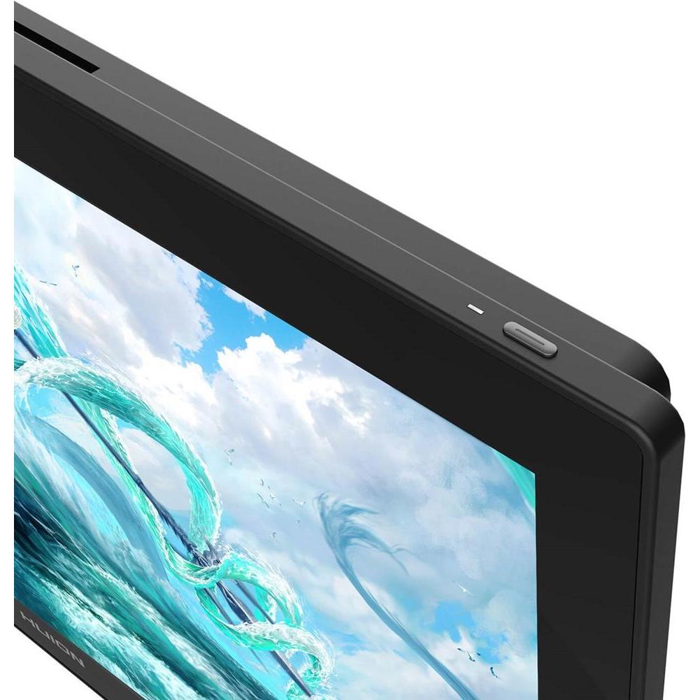 Huion Tablet Kamvas Pro 24 (4K) (23.80", 5080 lpi), Grafiktablett, Schwarz