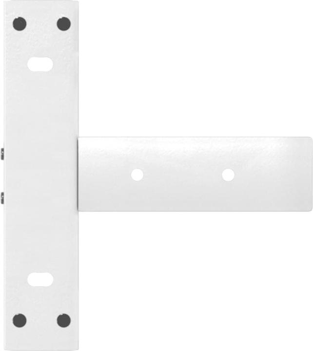 Actual product image VidaXL Bar table legs T-shape 2 pcs. White 60x35x(91-92) cm steel table leg