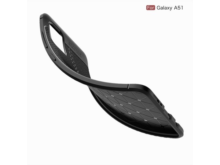 Produktbild Screenguard Samsung Galaxy A51 4G Hülle Leather Design TPU Cover (Samsung Galaxy A51)