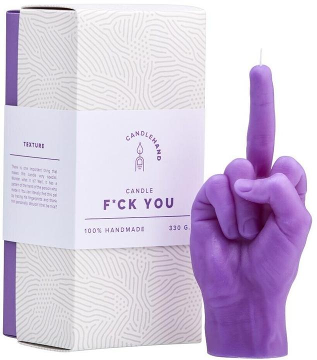 Image du produit Candle Hand Va te faire foutre (1 pcs)
