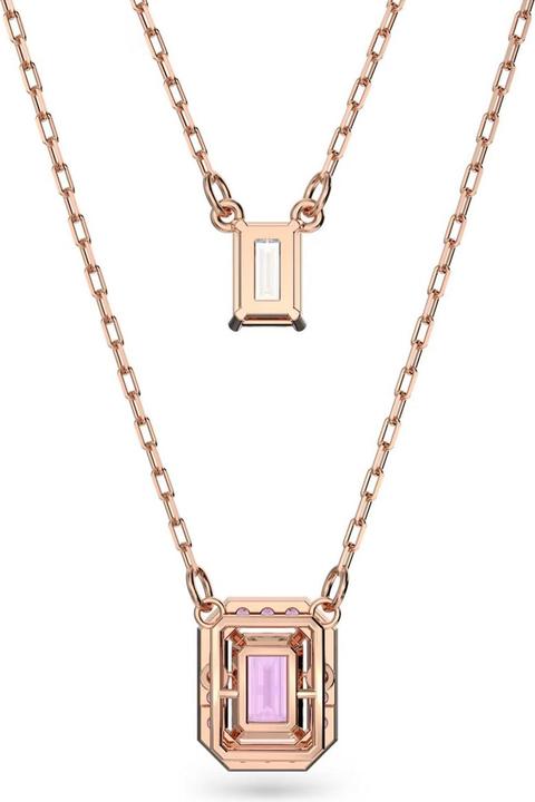 Swarovski Millenia Halskette Violett Rosé (Swarovski Metall, 41 cm)