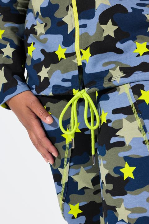 Image du produit Angel of Style Sweatjacke, Camouflage mit Sternen, Langarm (44)