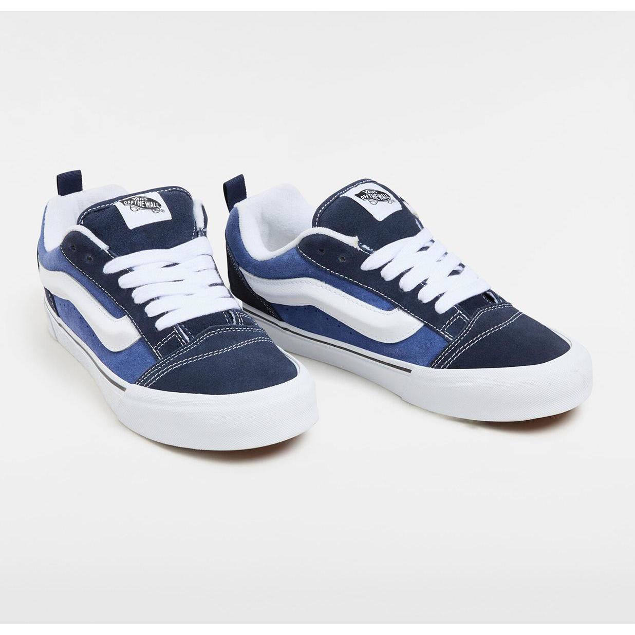 Vans, Herren, Sneaker, Knu Skool NAVY/TRUE WHITE, Blau, (42.5)