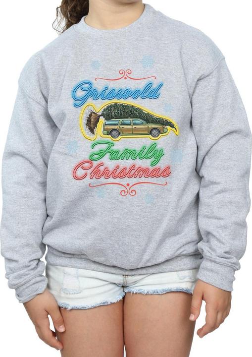 Image du produit National Lampoon´s Vacation National Lampoon's Christmas Vacation - Sweat GRISWOLD FAMILY CHRISTMAS - Fille (128)