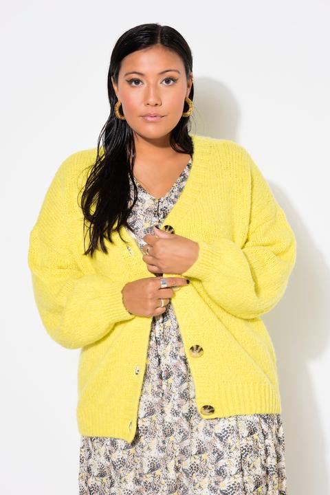 Produktbild Studio Untold Strickjacke, Oversize Shape, Ballon-Langarm (46, 48)