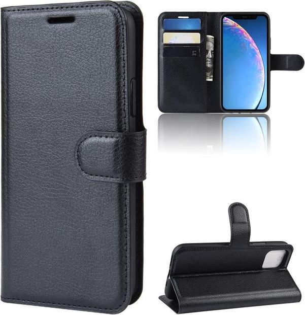 Image du produit MU Classic Série de couvertures de livres en cuir litchi (Apple iPhone 11)