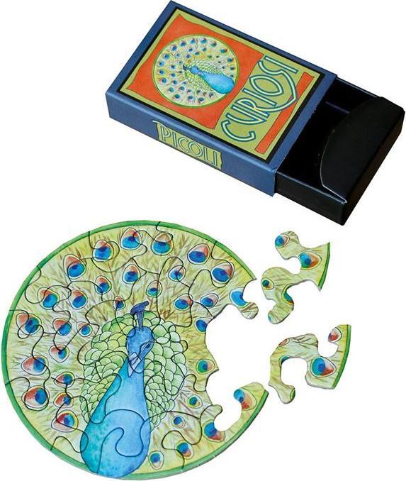 Immagine prodotto Curiosi Picolo Puzzle Pico "Pavone (33 pezzi)