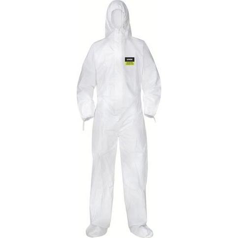 Uvex Safety, Arbeitsjacke, Einweg (NR) Overall weiÃŸ, L (L)