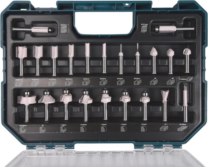 Actual product image Makita D-74778 (19 mm, 12 mm, 16 mm, 10 mm, 6.35 mm, 22.2 mm, 8 mm, 12.7 mm, 31.8 millimetres, 17.3 millimetres, 25.4 mm)