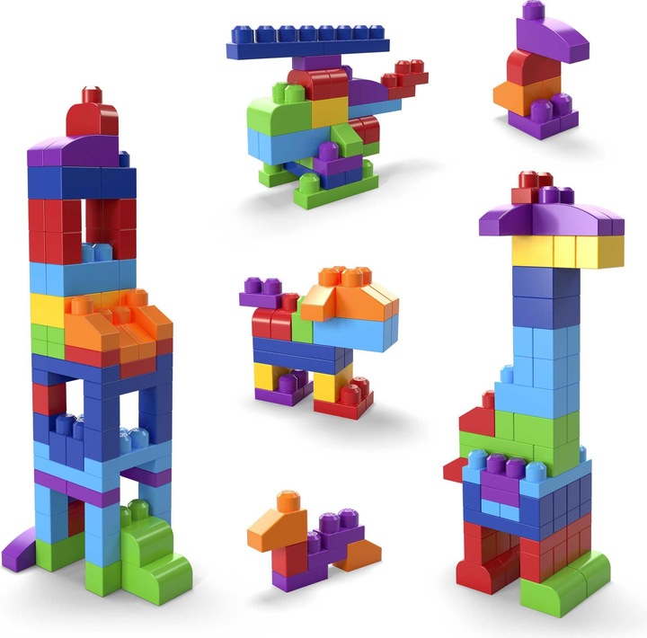 Produktbild Mega Bloks Bausteinebeutel pink (80 Teile)