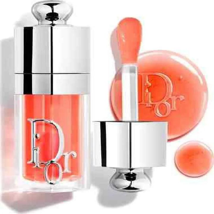 Actual product image Dior Addict Lip Glow Oil Hydrating Lip Oil 24h 3 Ultrashiny Finishes 041 Peachy (Lip oil, 6 ml)