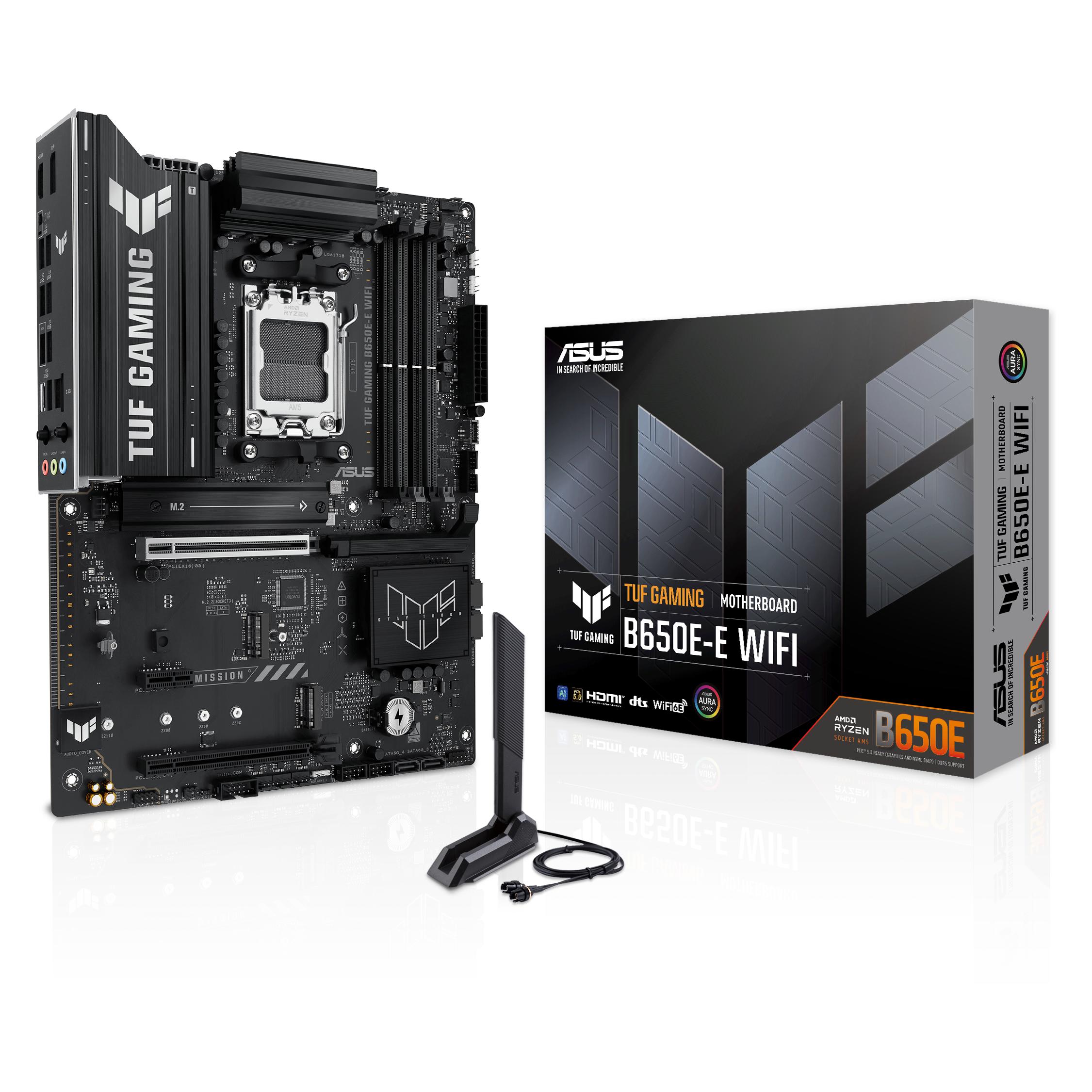 ASUS TUF GAMING B650E-E WIFI (AM5, AMD B650E, ATX), Mainboard