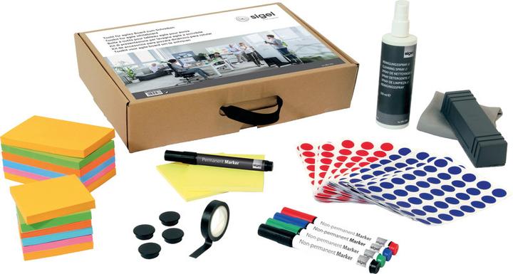 Immagine prodotto Sigel Lavagne bianche Meet up-Bundle (90 x 180 cm)