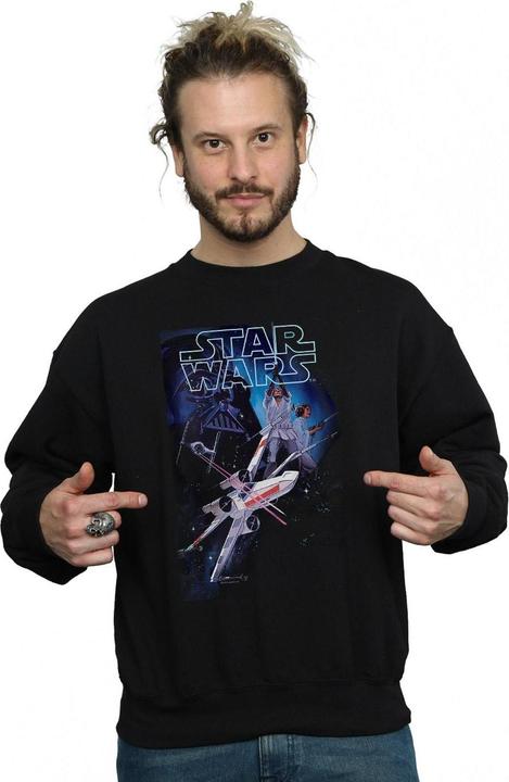 Immagine prodotto Star Wars Flying Model Rocket Felpa Uomo (L)