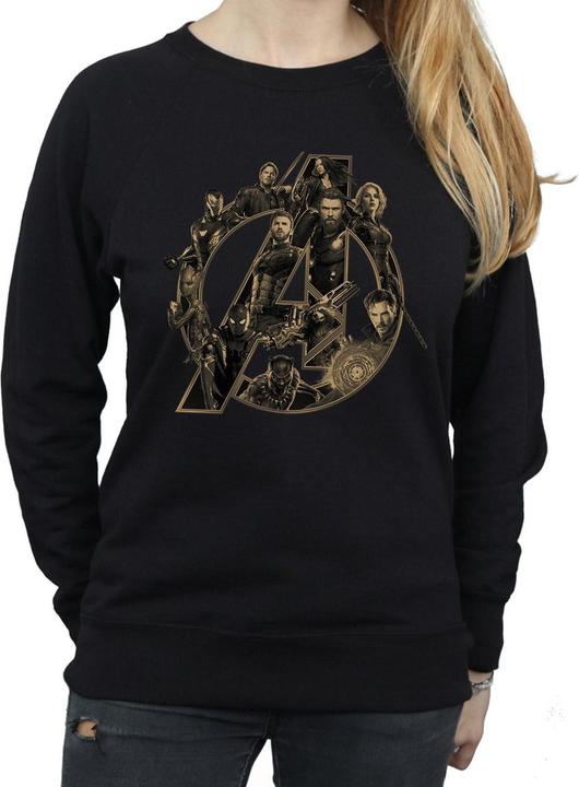 Immagine prodotto Avengers Infinity War Logo Felpa Donna (XL)