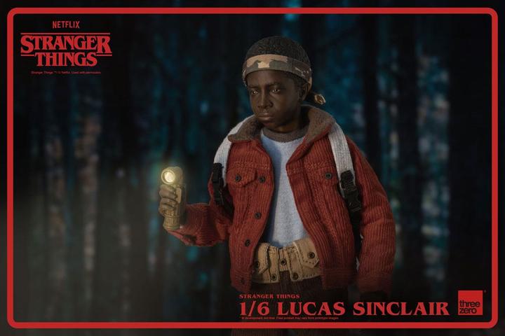 Image du produit ThreeZero Stranger Things figurine 1/6 Lucas Sinclair 23 cm