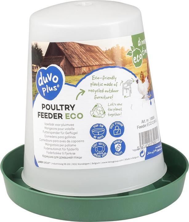 Produktbild Duvoplus Futterspender ECO mit Füssen, Grün