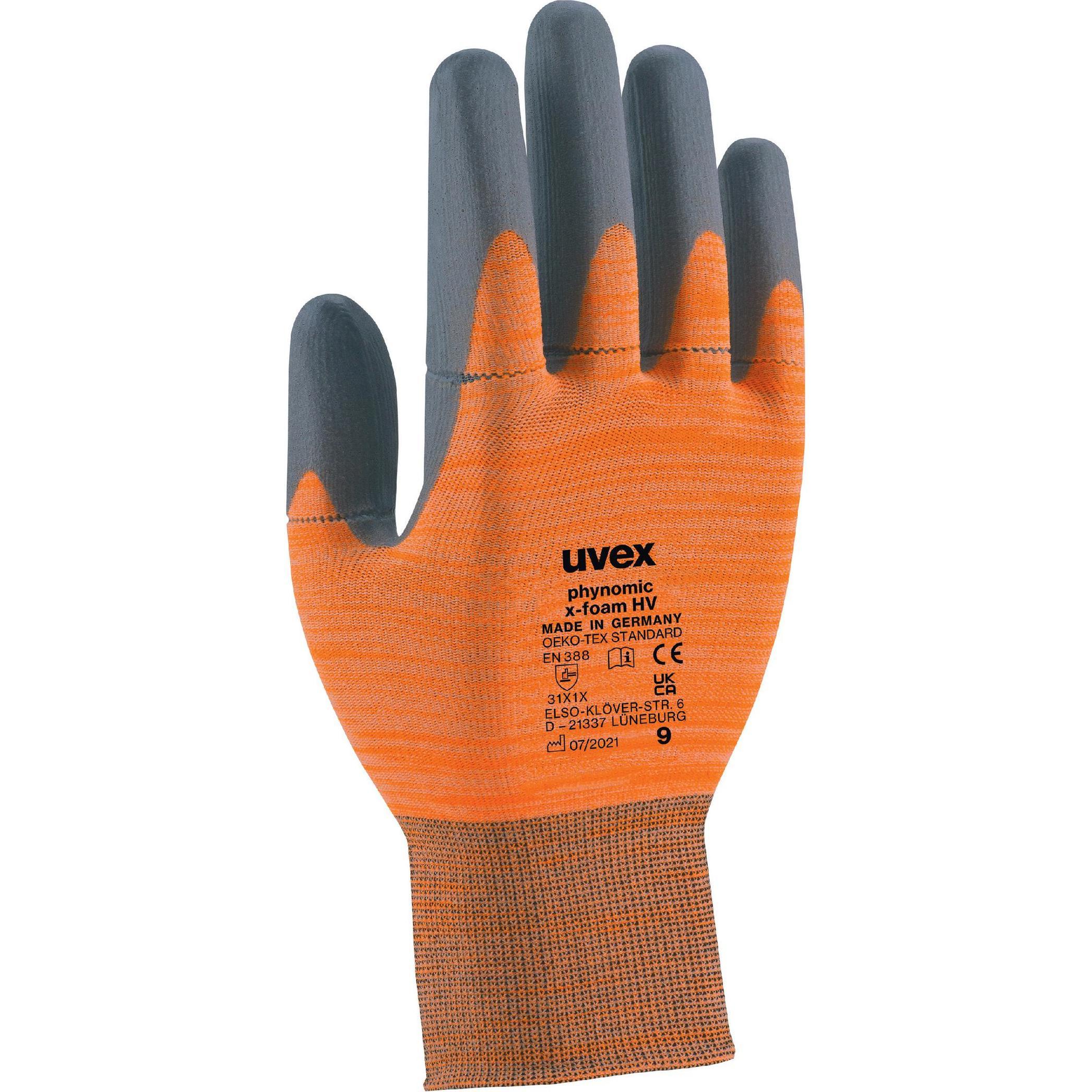 Uvex Safety, Schutzhandschuhe, Schutzhandschuh phynomic xfoam (9)