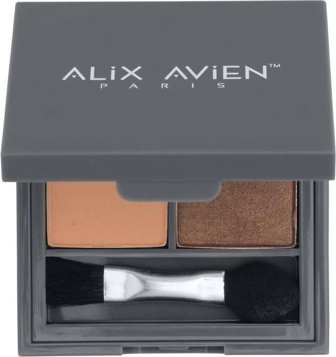 Image du produit Alix Avien Duo d'ombres à paupières - Nude chaud & Pearly Peanut (Brown)