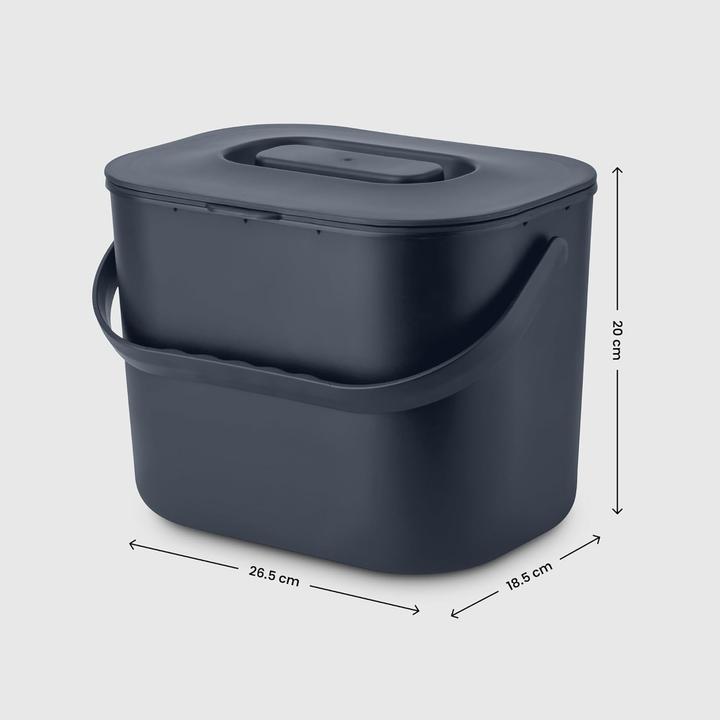 Produktbild Black Sweden Home Komposteimer mit Sieb (7 l)