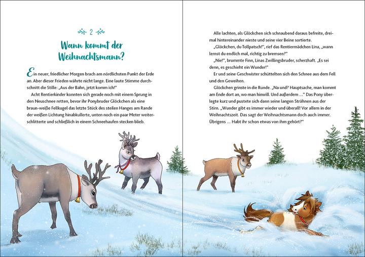 Produktbild Glöckchen, das Weihnachtspony - Ein magisches Winterwunder (Deutsch, Annette Moser, Loewe Vorlesebücher, Loewe Kinderbücher, Loewe Weihnachten, 2022)