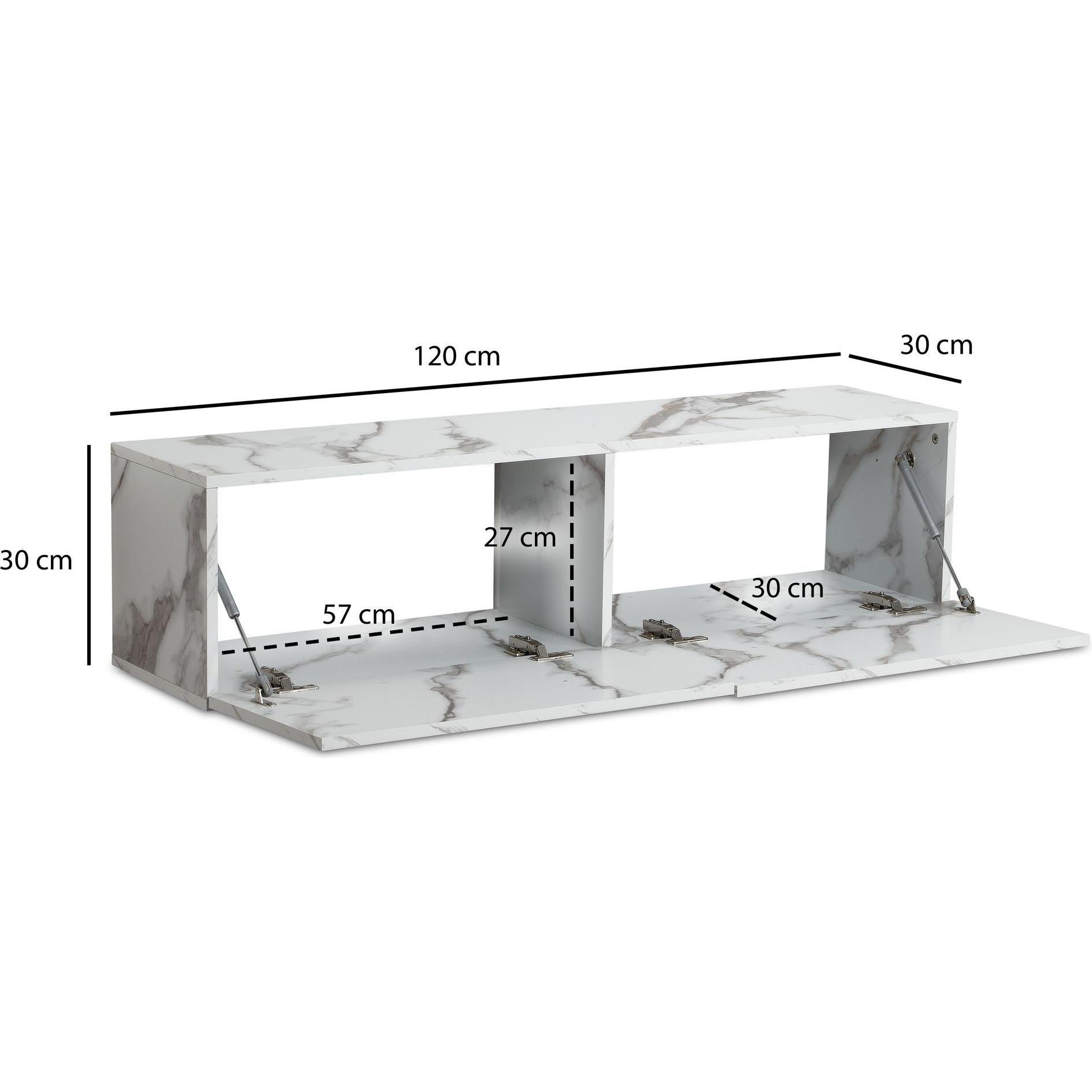 Thumbnail - FineBuy, TV Möbel, TV Schrank (120 x 30 x 30 cm)