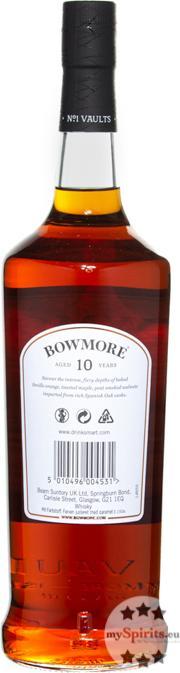 Produktbild Bowmore 10 Years Dark & Intense (1 x 100 cl)