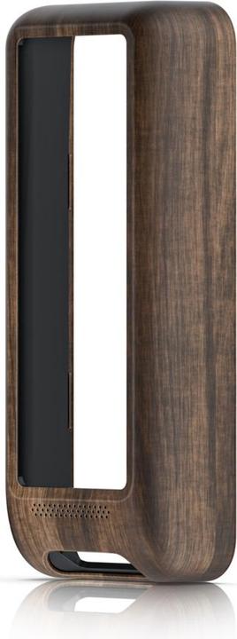 Actual product image Ubiquiti G4 Doorbell Cover black wood