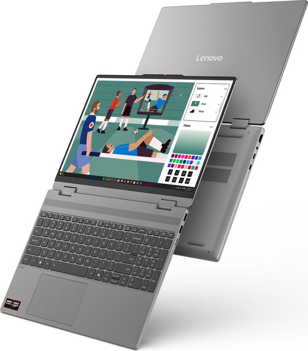 Actual product image Lenovo IdeaPad 5 2-in-1 15AGP11 Ryzen AI 5 430 16 GB W11H (15.30", 512 GB, 16 GB, DE)