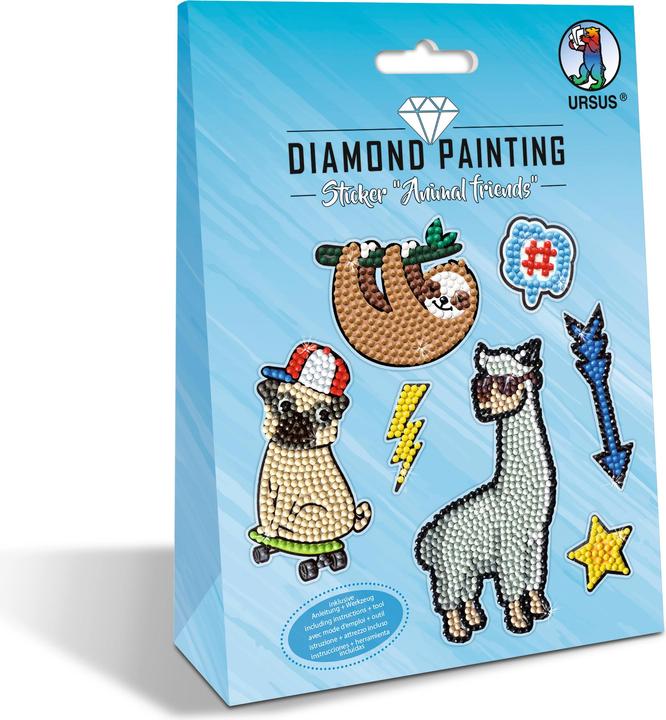 Ursus Motief Sticker Diamant Schilderij Dier