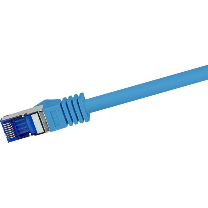 Thumbnail - LogiLink Patchkabel Ultraflex, Kat.6A, S/FTP, 2,0 m, blau mitCat.7 Rohkabel, extra flexibles & weiches Kabel (S/FTP, CAT...