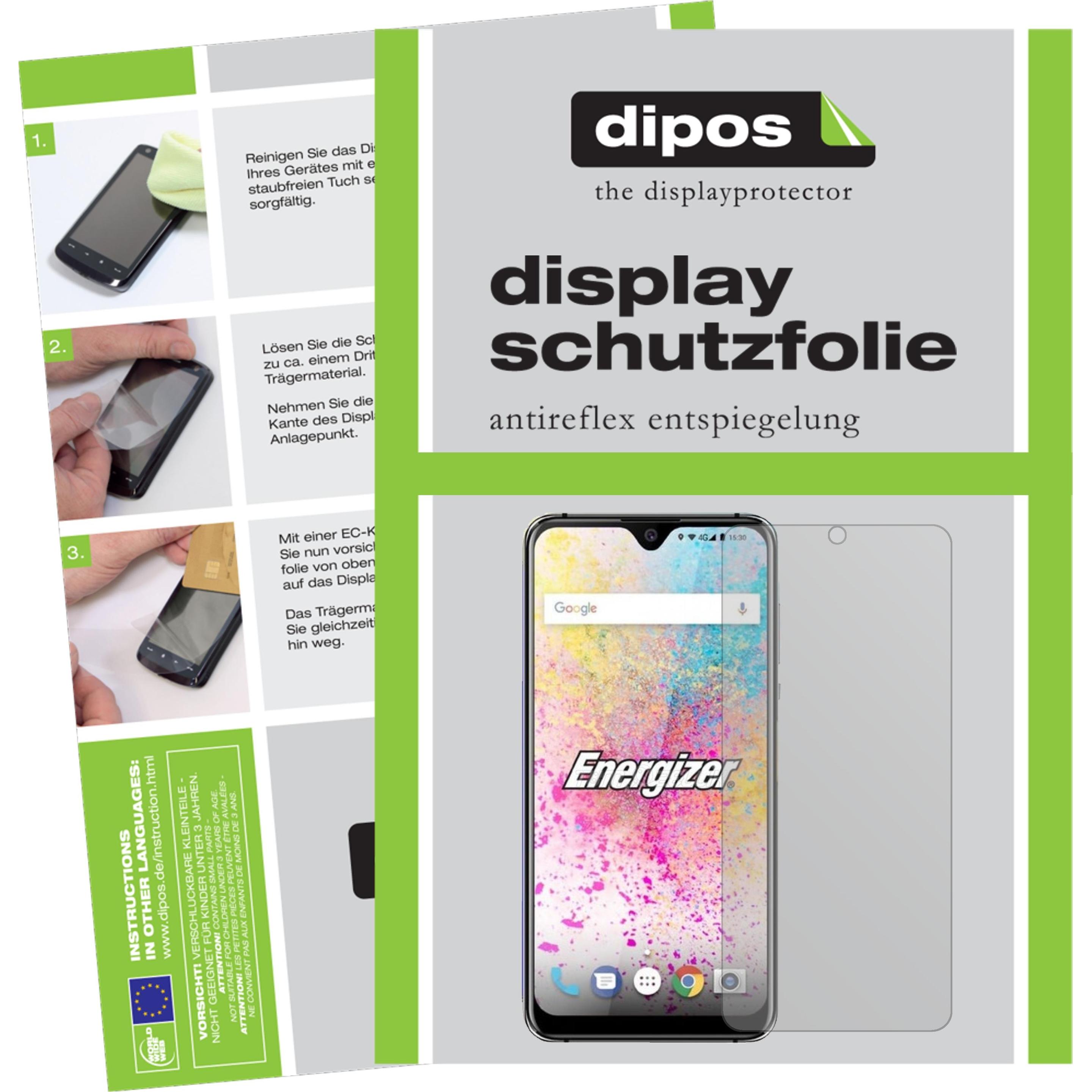 Dipos Displayschutzfolie Antireflex (2 Stück, Ultimate U620S Pop), Smartphone Schutzfolie, Transparent