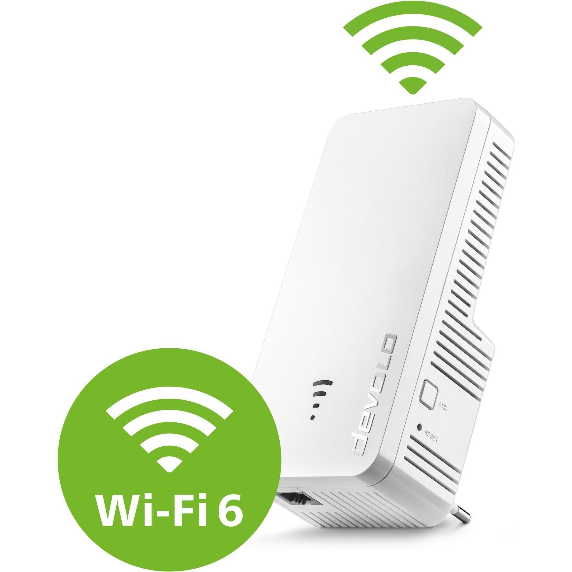 Thumbnail - Devolo Repeater 3000 (2402 Mbit/s, 574 Mbit/s), WLAN Repeater