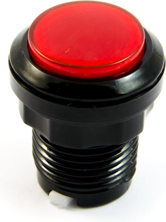 Produktbild Purecrea Arcade Taster Button beleuchtet 33mm - Rot