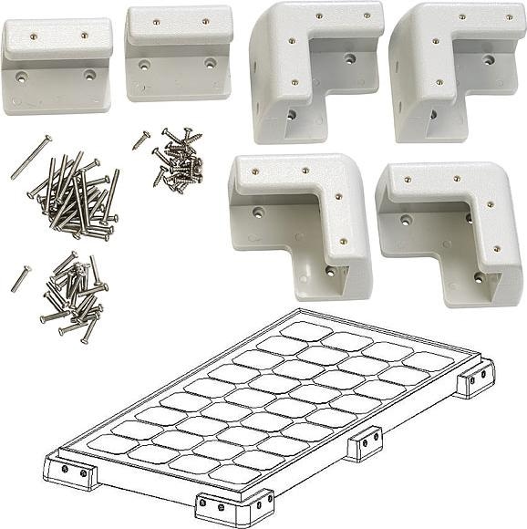 Actual product image Revolt Four no-drill mounting kits for solar panels (Solar system mounting material)