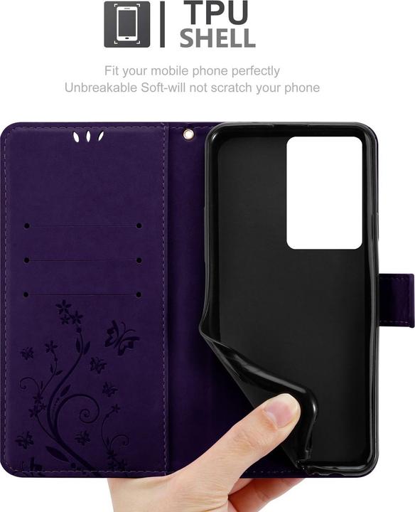 Image du produit Cadorabo Coque pour Realme C75 pour Fleur Book (Siemens CC75)