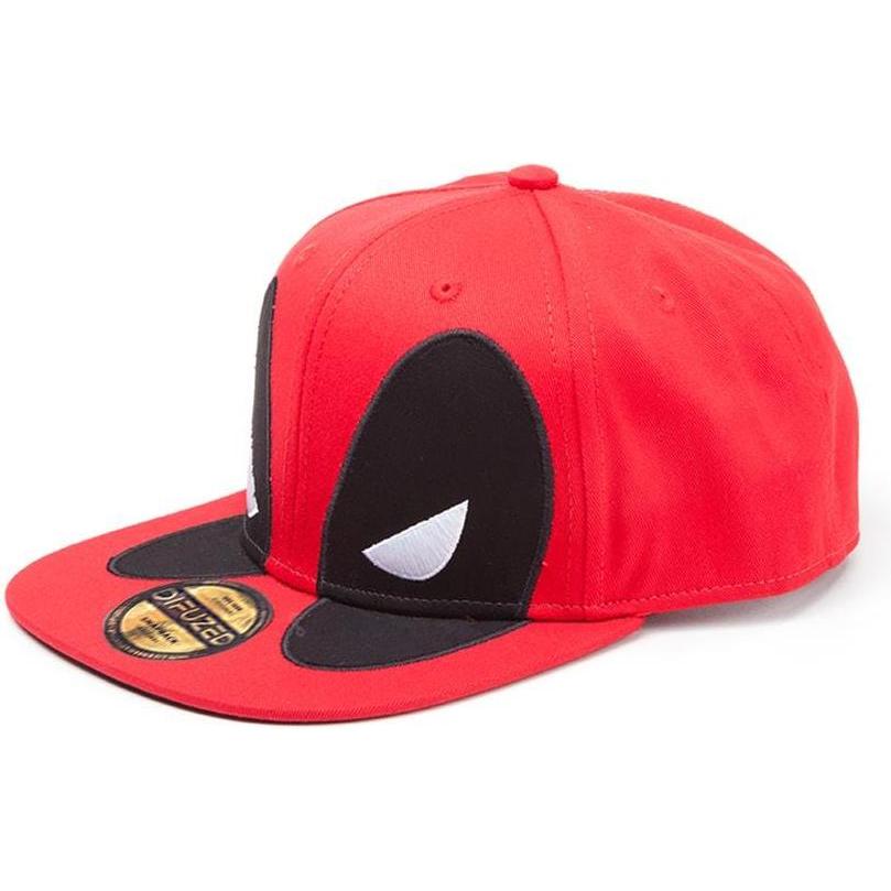 Thumbnail - Deadpool, Herren, Cap, Big Face Snapback, Rot, (One Size)