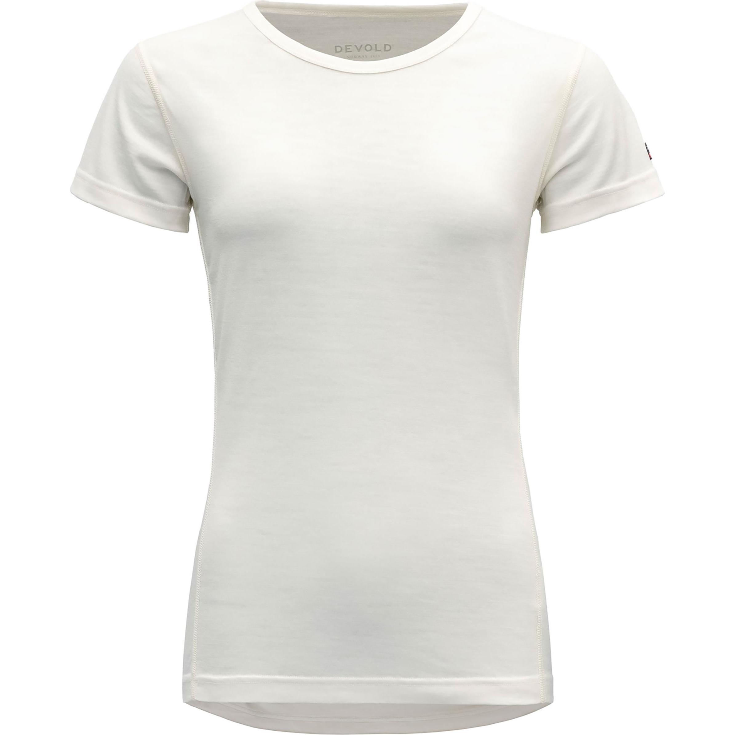 Devold, Damen, Funktionsshirt, Breeze Woman T-Shirt (M), Weiss, M