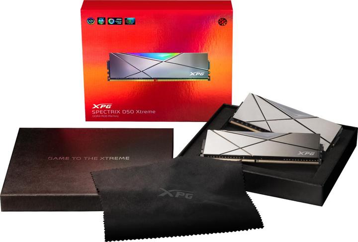 Produktbild Adata D50 Xtreme (2 x 8GB, 5000 MHz, DDR4-RAM, DIMM)