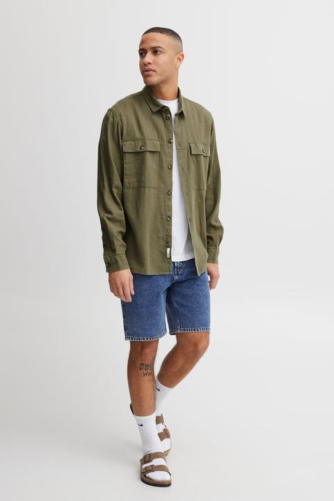 Actual product image Solid SDAllan Overshirt - 21107619 (L)