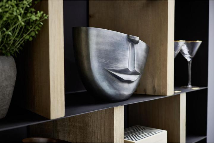 Produktbild Kare Design Vase Half Face Anthrazit 31cm