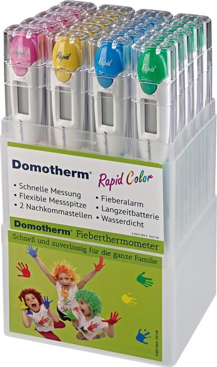 Actual product image Domotherm Rapid colour clinical thermometer, 1 pc. Clinical thermometer