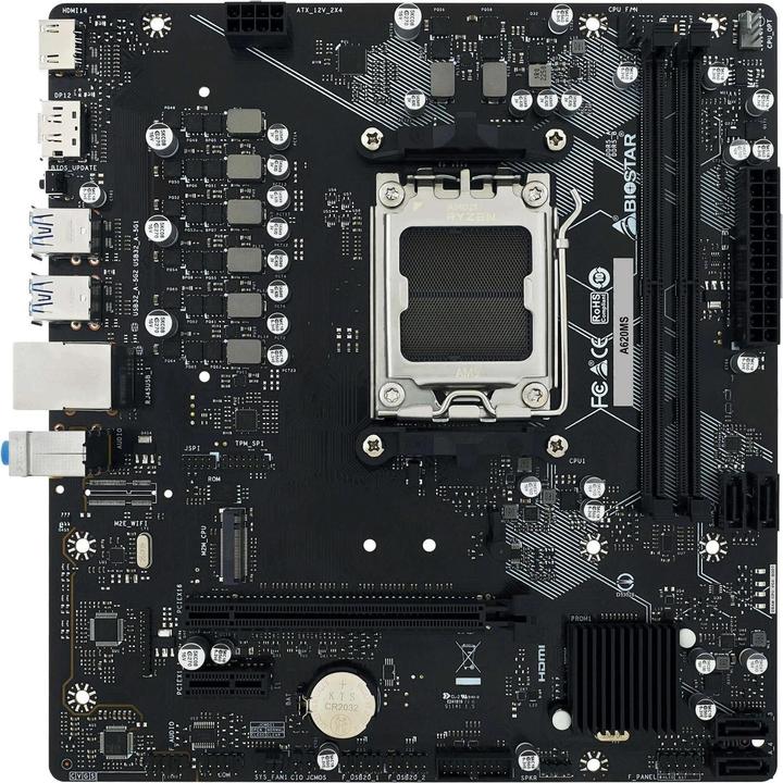 Produktbild Biostar A620MS (A620,AM5,mATX,DDR5) (AM5, AMD A620, mATX)