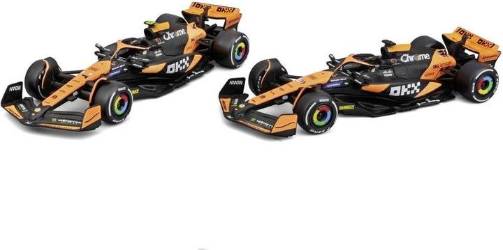 Actual product image Bburago F1 McLaren MCL38 '24 2er-Set 1:43 Modellauto