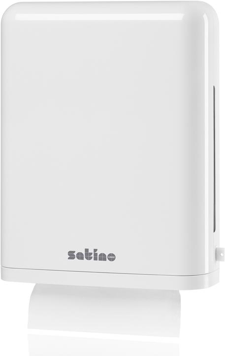 Actual product image Wepa Satino by Papierhandtuchspender HYGINITY Interfold S 333412 weiss Kunststoff