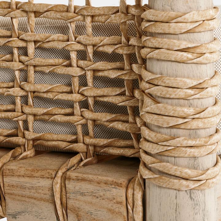 Produktbild Loberon Sitzgruppe Roselva braun/creme