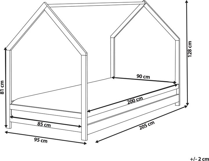 Actual product image Beliani Appy (90x200)