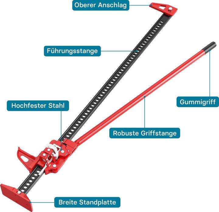 Image du produit Wiltec Cric de la ferme Jack