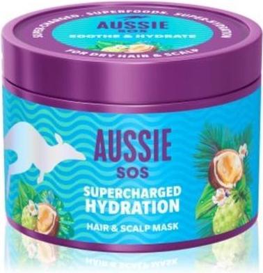 Aussie Sos Supercharged Hydration 500 Ml - Hydrating Hair Mask (500 ml)